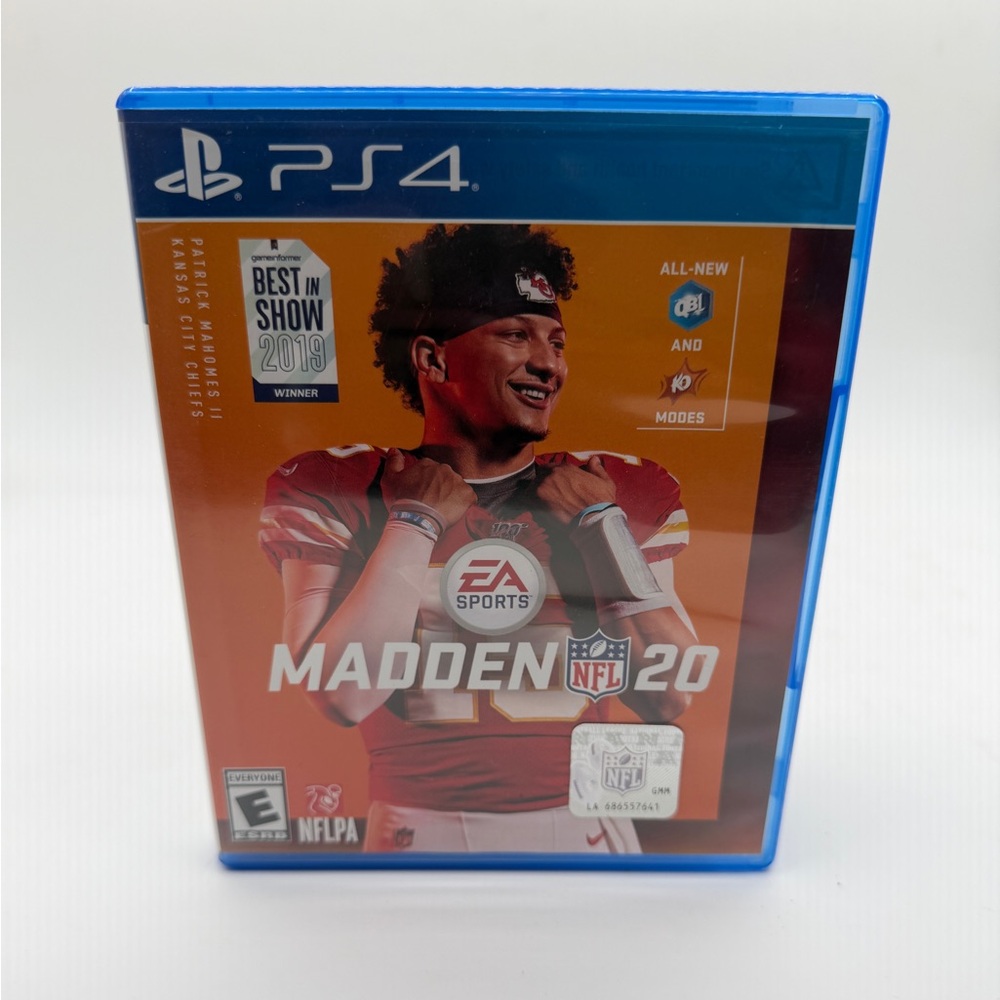 Madden NFL 20 for PS4 - Blue Case